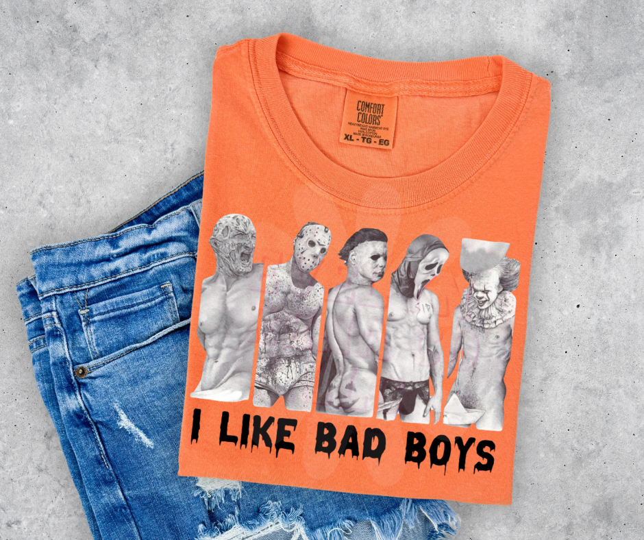 I like bad boys tee