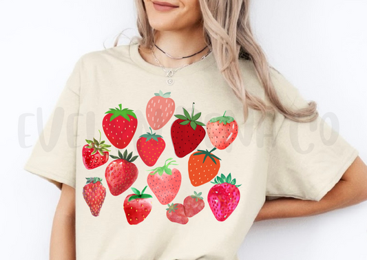 Vintage strawberries