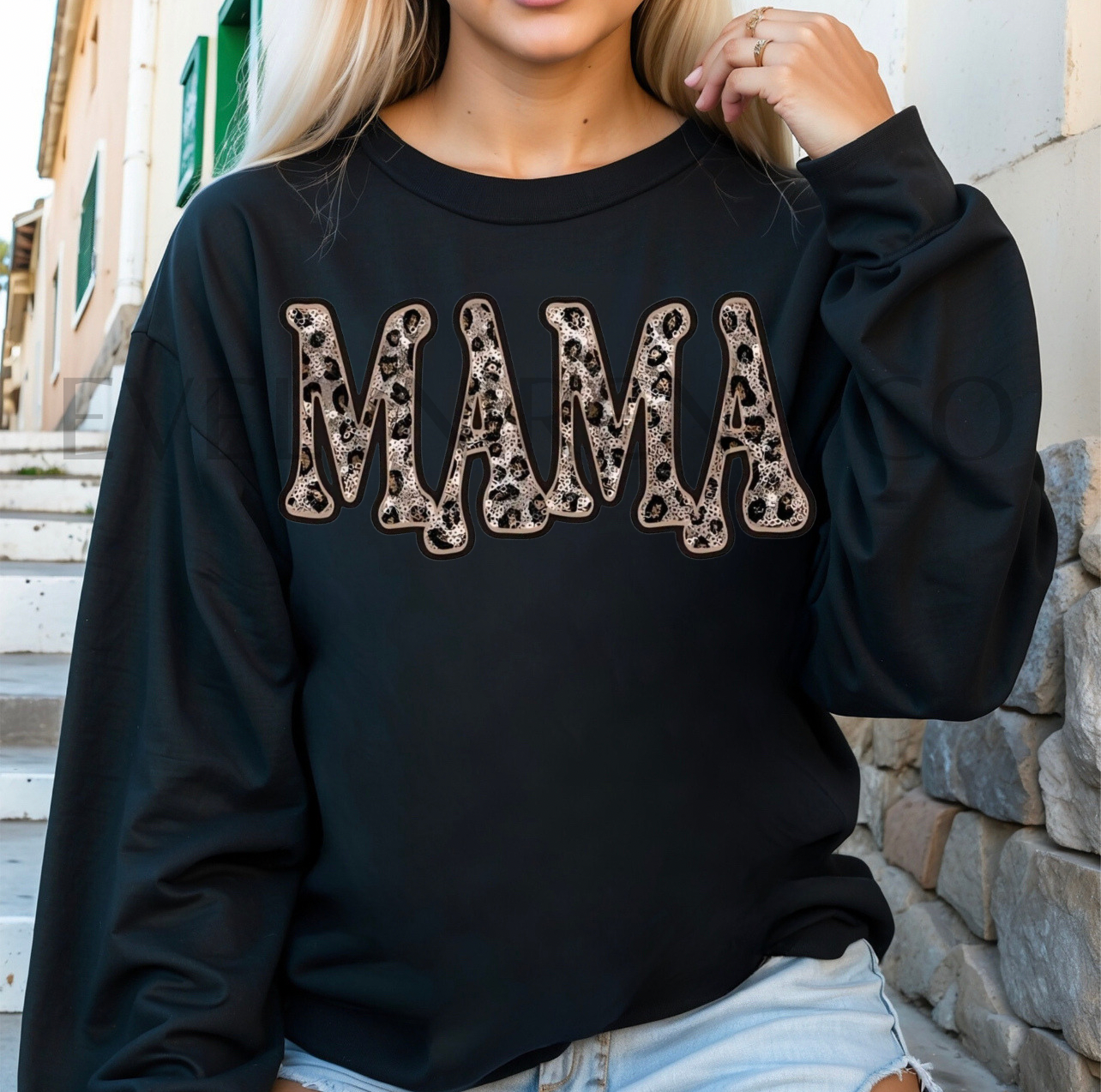 Mama cheetah print