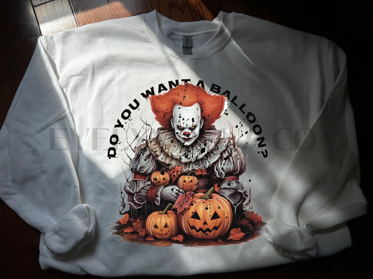 Clown sweatshirt