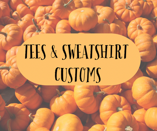 Custom tees & sweatshirts